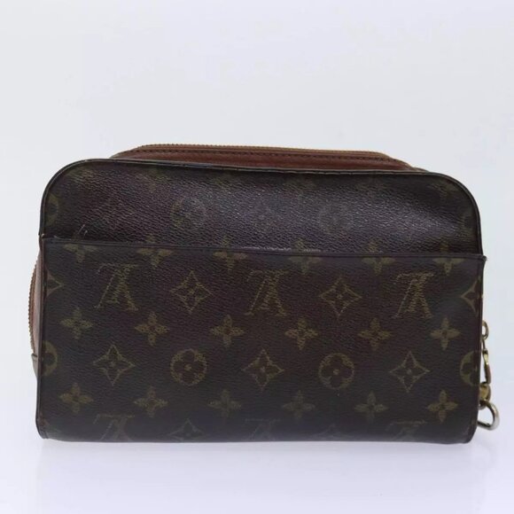 LOUIS VUITTON Monogram Orsay Clutch Bag M51790 LV Auth 89164 - Picture 2 of 16
